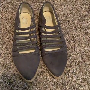 Gray size 8.5 flats